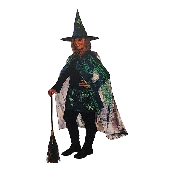 Other - Witch Cape | Halloween Costume | Iridescent Cape | Witch Costume | Halloween